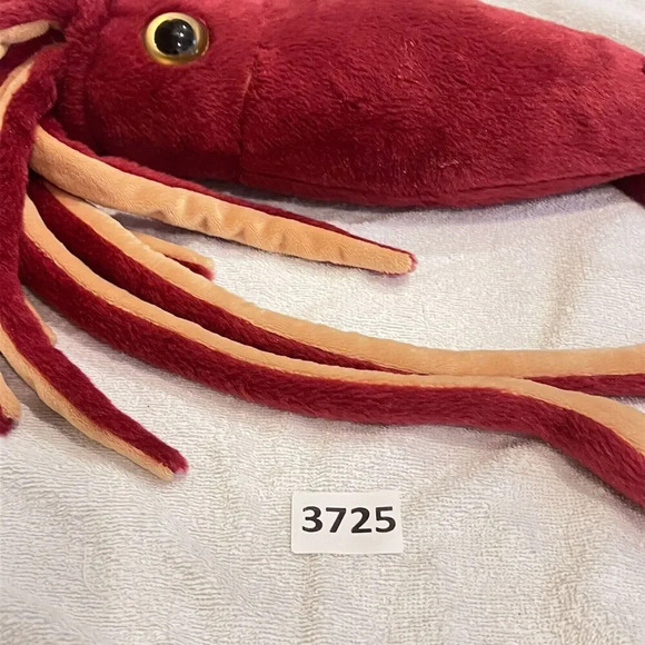Wild Republic Giant Red Squid Tentacles Big Black Eyes Plush Stuff Toy Sea Ocean - Picture 10 of 10